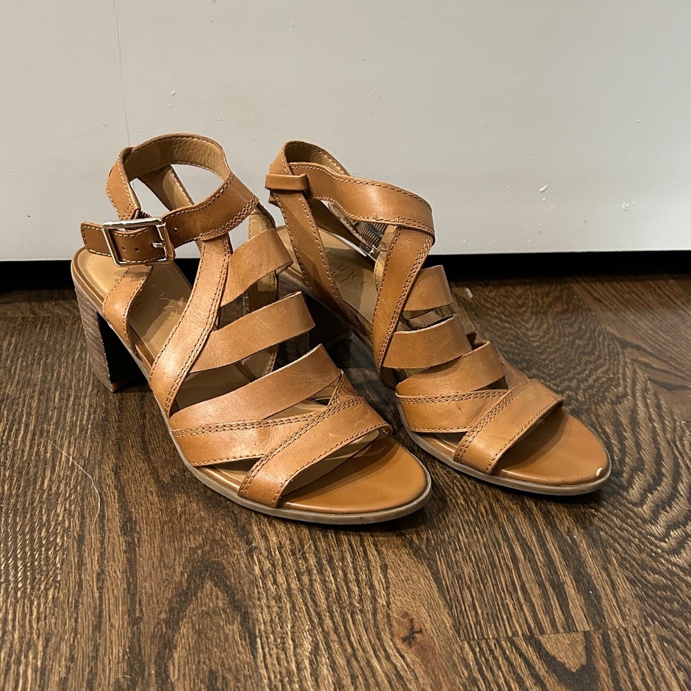franco sarto brown sandal